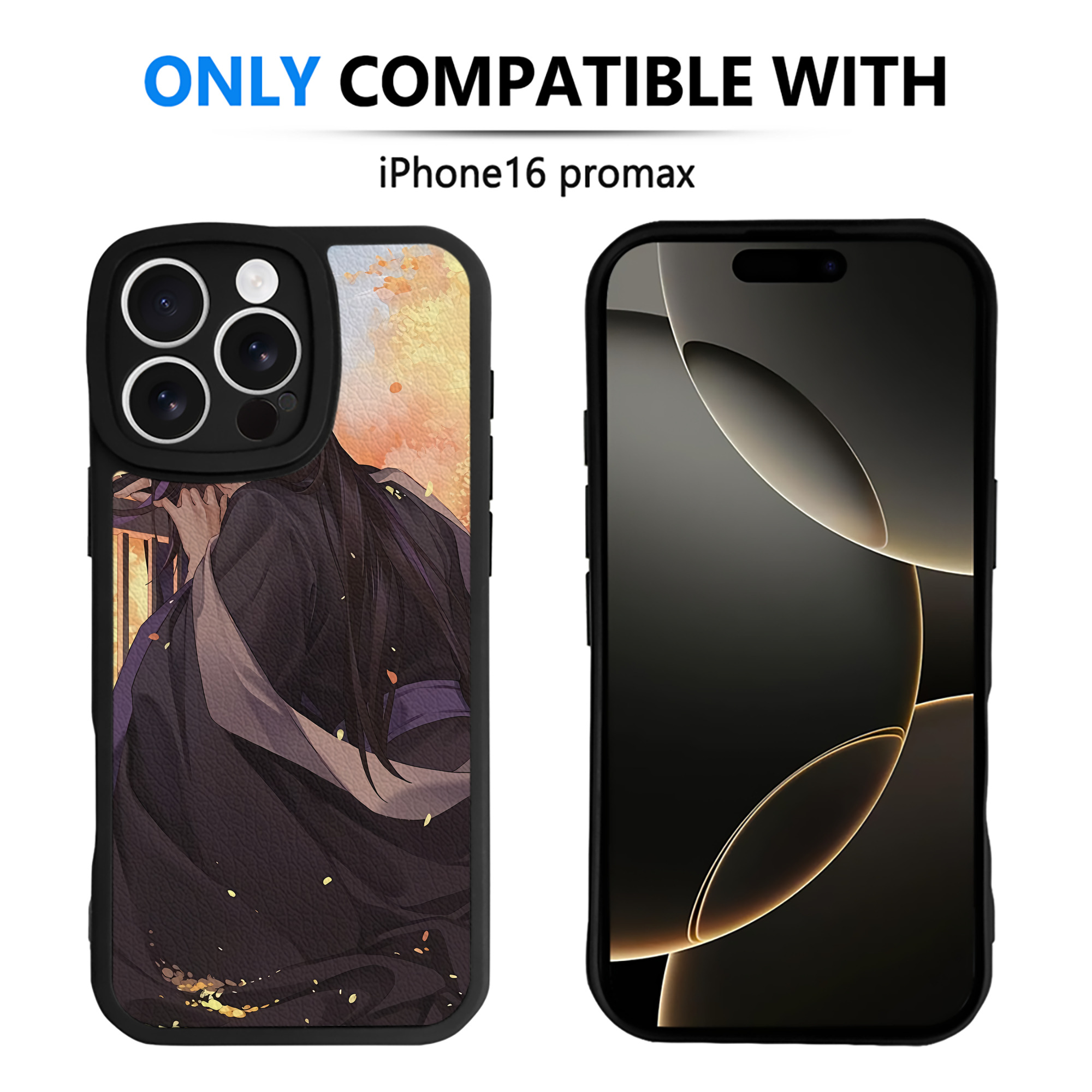 （画像用） 刀剣乱舞 Touken Ranbu 【iPhone 16シリーズ対応】シリコンスマホケース（レザー調） 材質：シリコン